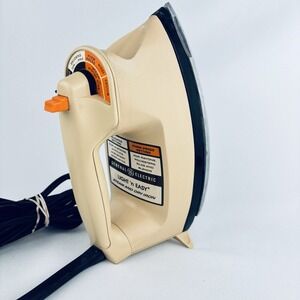 Vintage General‎ Electric Iron Steam and Dry Light N Easy Model S1 F363BE Works